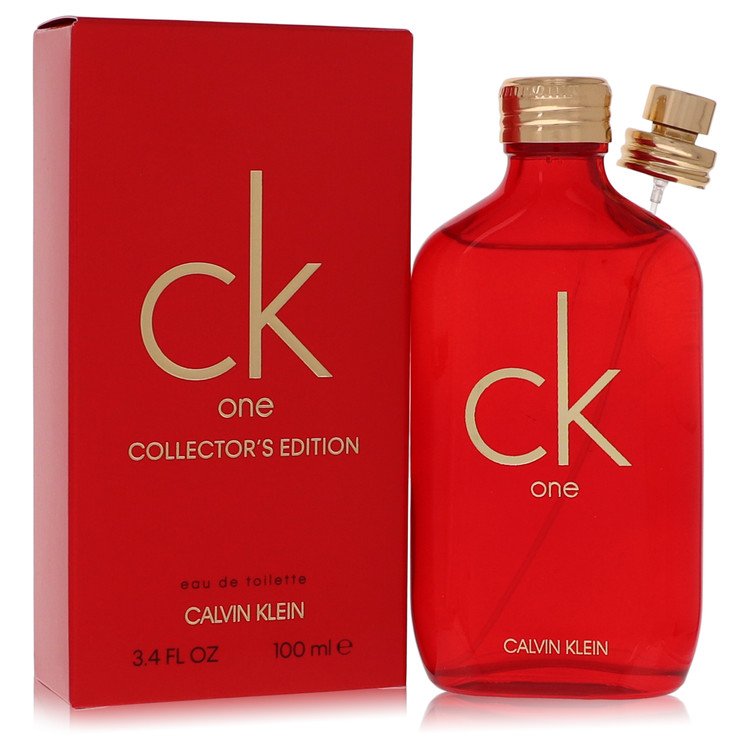 Ck One Eau De Toilette Spray (Unisex Red Collectors Edition) by Calvin Klein 100 ml