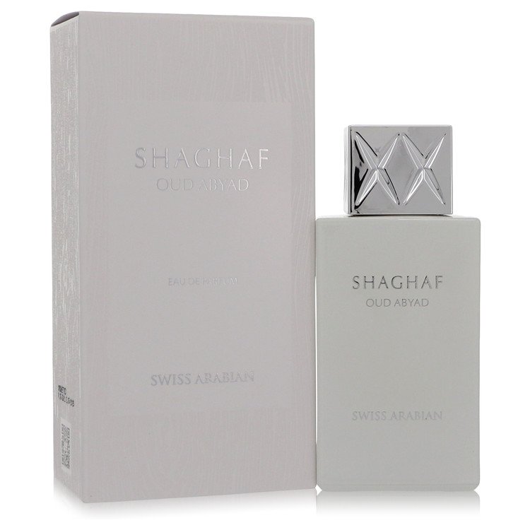 Shaghaf Oud Abyad Eau De Parfum Spray (Unisex) by Swiss Arabian 75 ml