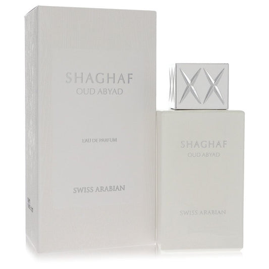 Shaghaf Oud Abyad Eau De Parfum Spray (Unisex) by Swiss Arabian 75 ml