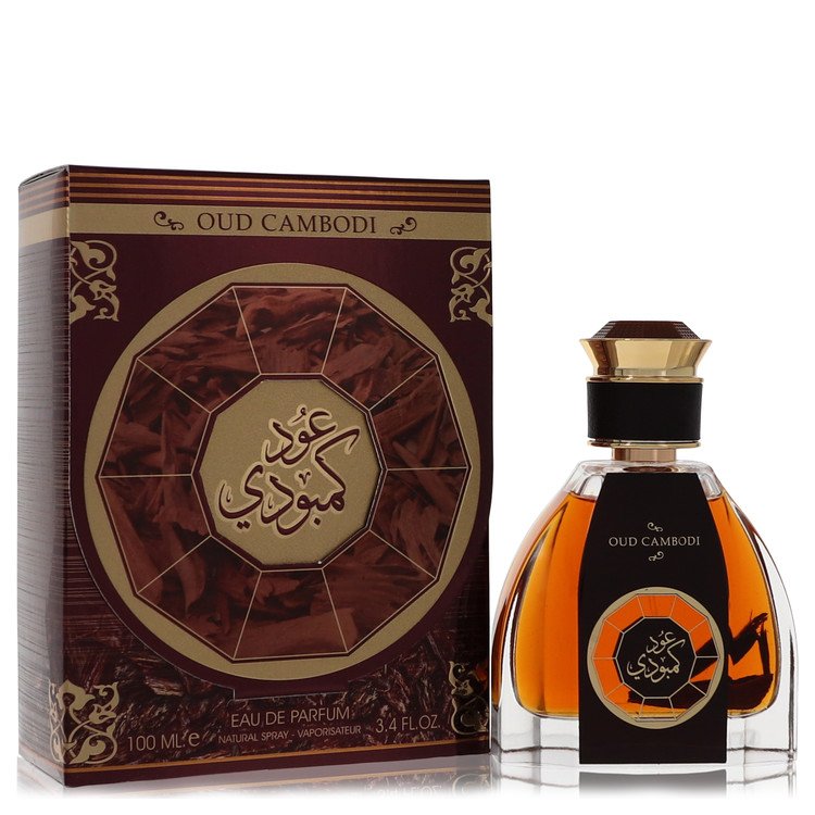 Oud Cambodi Eau De Parfum Spray (Unisex) by Rihanah 100 ml