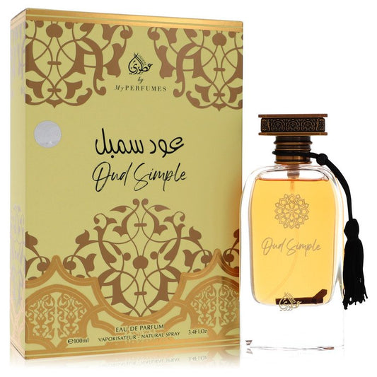 Oud Simple Eau De Parfum Spray (Unisex) by My Perfumes 100 ml