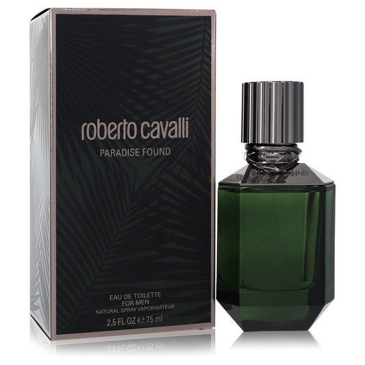 Paradise Found Eau De Toilette Spray by Roberto Cavalli 75 ml