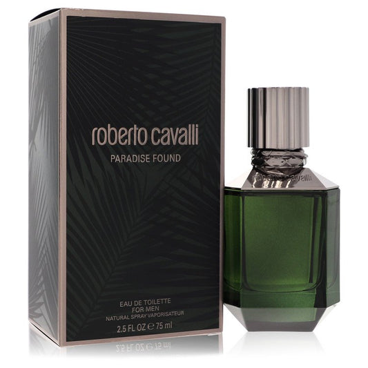 Paradise Found Eau De Toilette Spray by Roberto Cavalli 75 ml