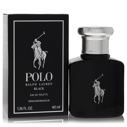 Polo Black Eau De Toilette Spray by Ralph Lauren 41 ml