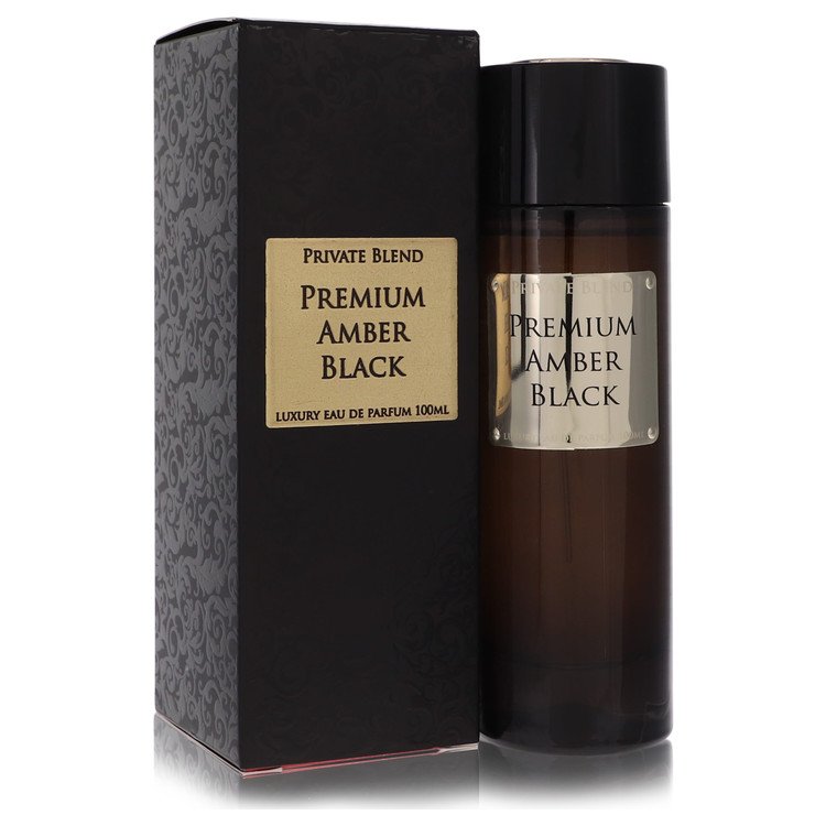 Private Blend Premium Amber Black Eau De Parfum Spray by Chkoudra Paris 100 ml