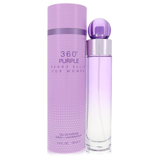 Perry Ellis 360 Purple Eau De Parfum Spray by Perry Ellis 100 ml