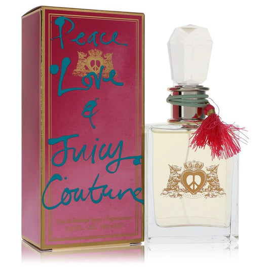 Peace Love & Juicy Couture Eau De Parfum Spray by Juicy Couture 100 ml