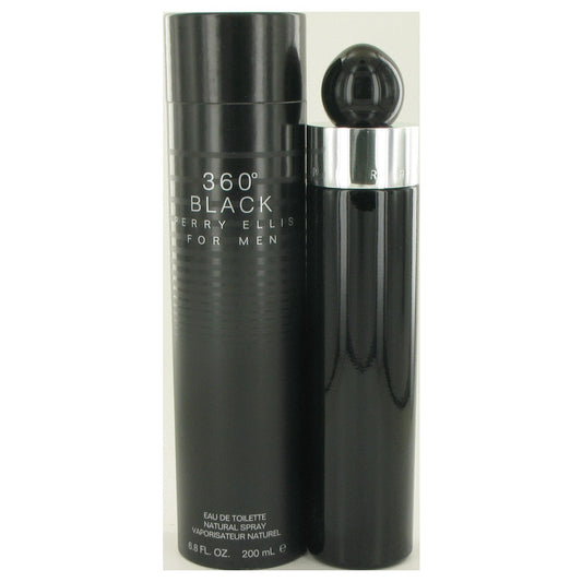 Perry Ellis 360 Black Eau De Toilette Spray by Perry Ellis 200 ml