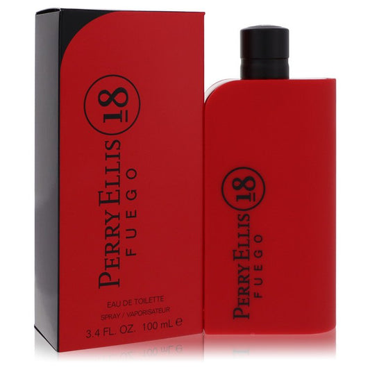 Perry Ellis 18 Fuego Eau De Toilette Spray by Perry Ellis 100 ml