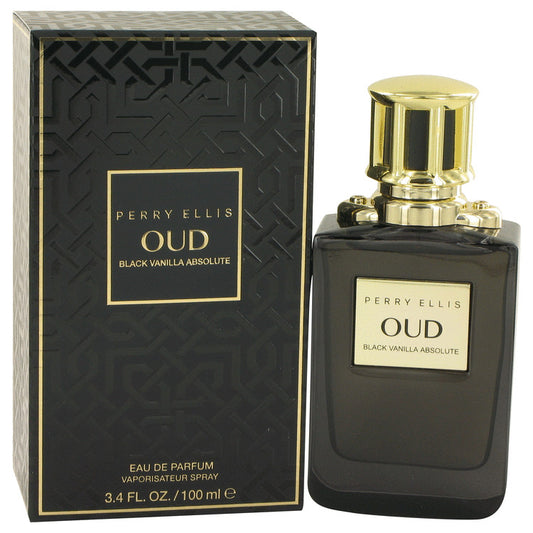 Perry Ellis Oud Black Vanilla Absolute Eau De Parfum Spray by Perry Ellis 100 ml