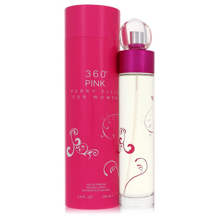 Perry Ellis 360 Pink Eau De Parfum Spray by Perry Ellis 100 ml