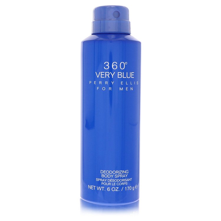 Perry Ellis 360 Very Blue Body Spray (unboxed) by Perry Ellis 200 ml