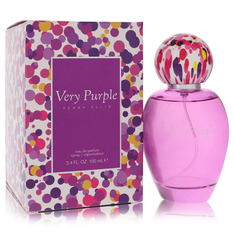 Perry Ellis Very Purple Eau De Parfum Spray by Perry Ellis 100 ml