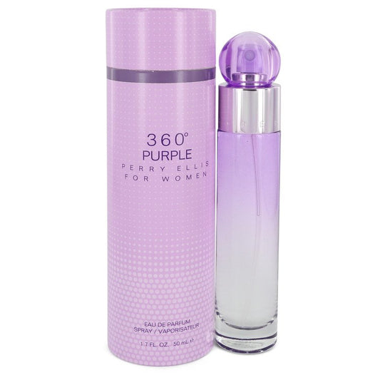 Perry Ellis 360 Purple Eau De Parfum Spray by Perry Ellis 50 ml