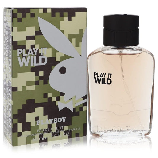 Playboy Play It Wild Eau De Toilette Spray by Playboy 60 ml