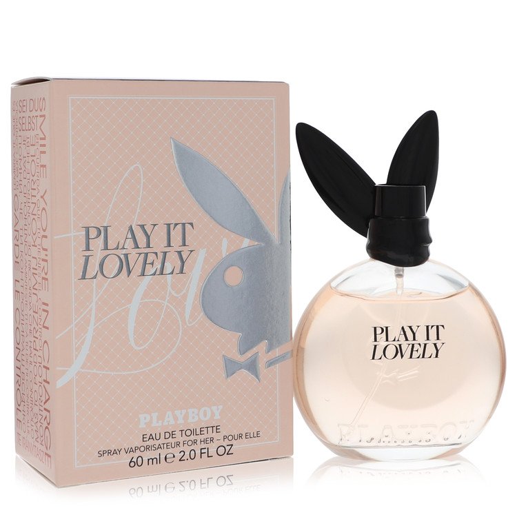 Playboy Play It Lovely Eau De Toilette Spray by Playboy 60 ml