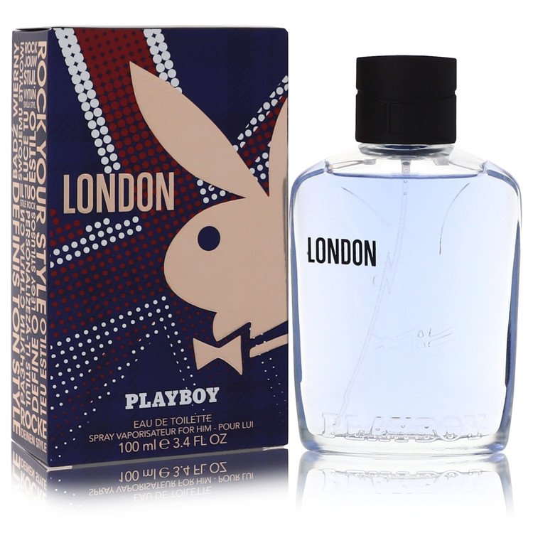 Playboy London Eau De Toilette Spray by Playboy 100 ml