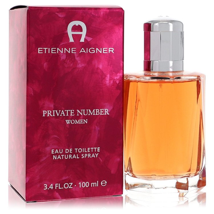 Private Number Eau De Toilette Spray by Etienne Aigner 100 ml