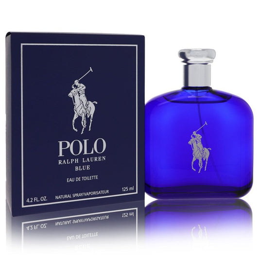 Polo Blue Eau De Toilette Spray by Ralph Lauren 125 ml