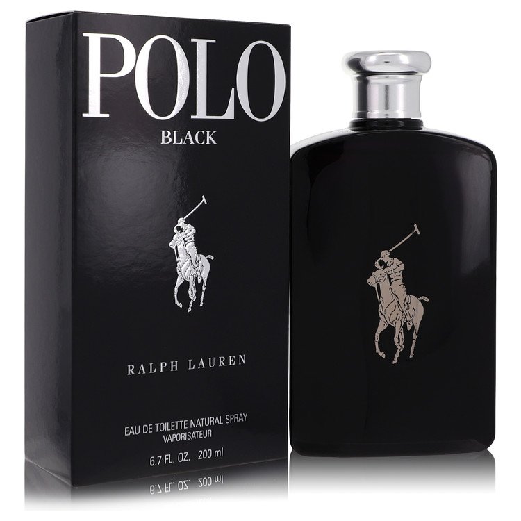 Polo Black Eau De Toilette Spray by Ralph Lauren 200 ml