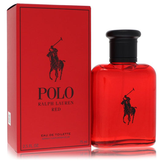 Polo Red Eau De Toilette Spray by Ralph Lauren 75 ml