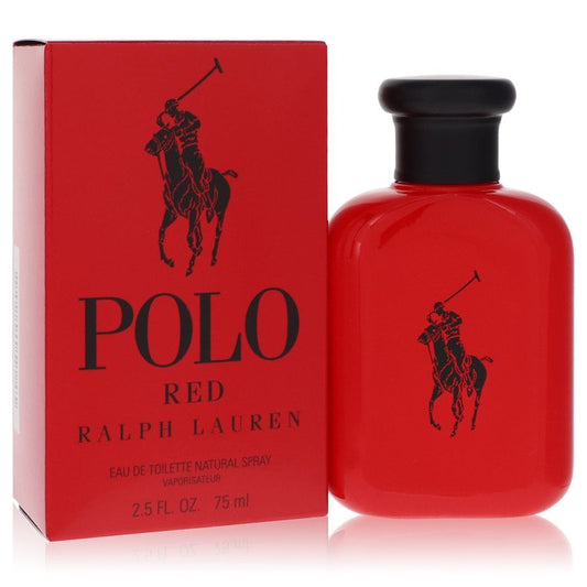 Polo Red Eau De Toilette Spray by Ralph Lauren 75 ml