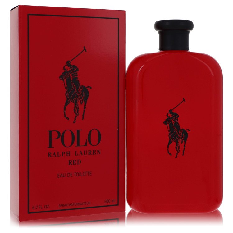 Polo Red Eau De Toilette Spray by Ralph Lauren 200 ml