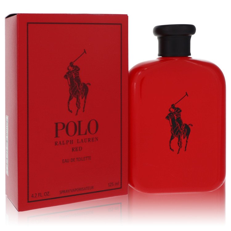 Polo Red Eau De Toilette Spray by Ralph Lauren 125 ml