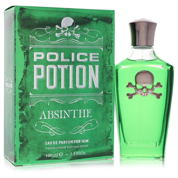 Police Potion Absinthe Eau De Parfum Spray by Police Colognes 100 ml