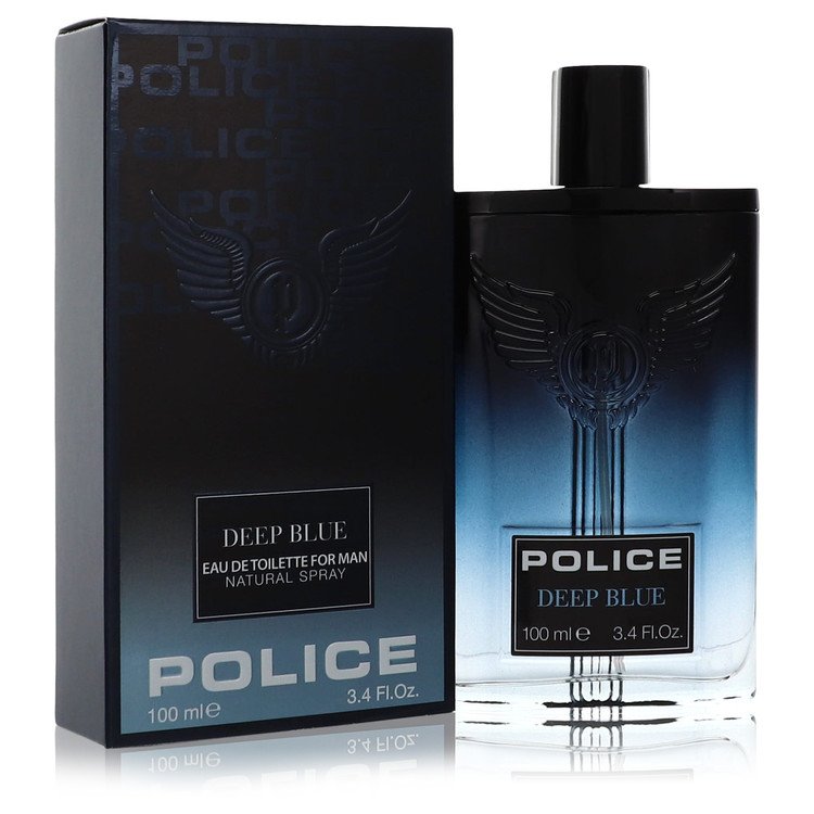 Police Deep Blue Eau De Toilette Spray by Police Colognes 100 ml