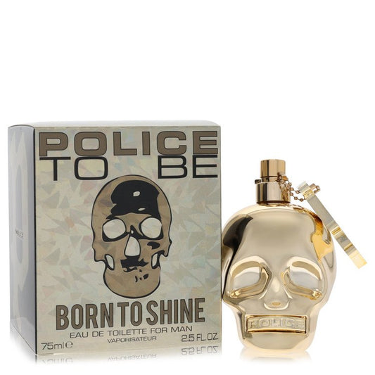 Police To Be Born To Shine Eau De Toilette Spray by Police Colognes 75 ml