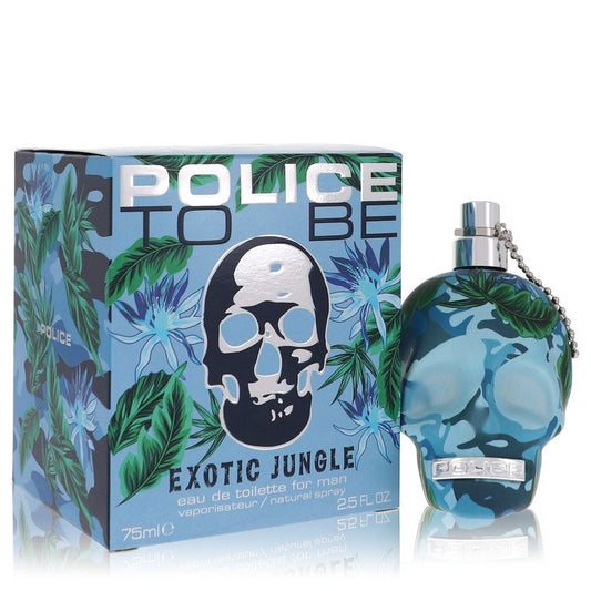 Police To Be Exotic Jungle Eau De Toilette Spray by Police Colognes 75 ml