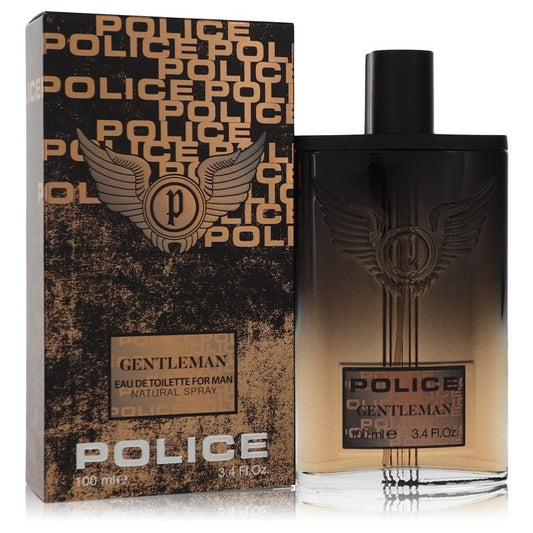 Police Gentleman Eau De Toilette Spray by Police Colognes 100 ml