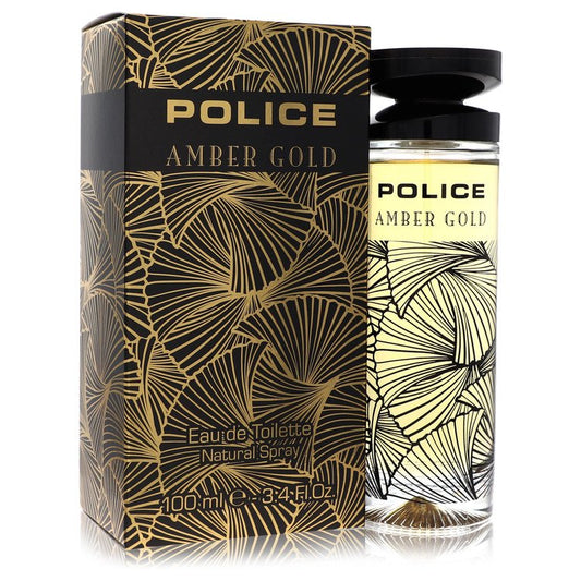 Police Amber Gold Eau De Toilette Spray by Police Colognes 100 ml