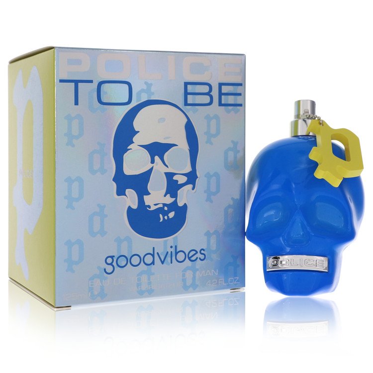 Police To Be Good Vibes Eau De Toilette Spray by Police Colognes 125 ml