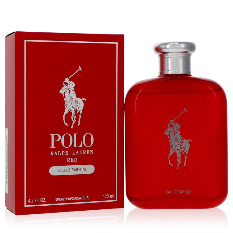 Polo Red Eau De Parfum Spray by Ralph Lauren 125 ml