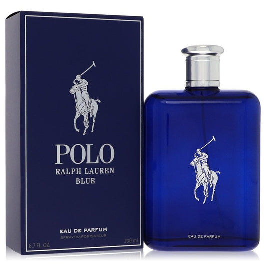 Polo Blue Eau De Parfum Spray by Ralph Lauren 200 ml