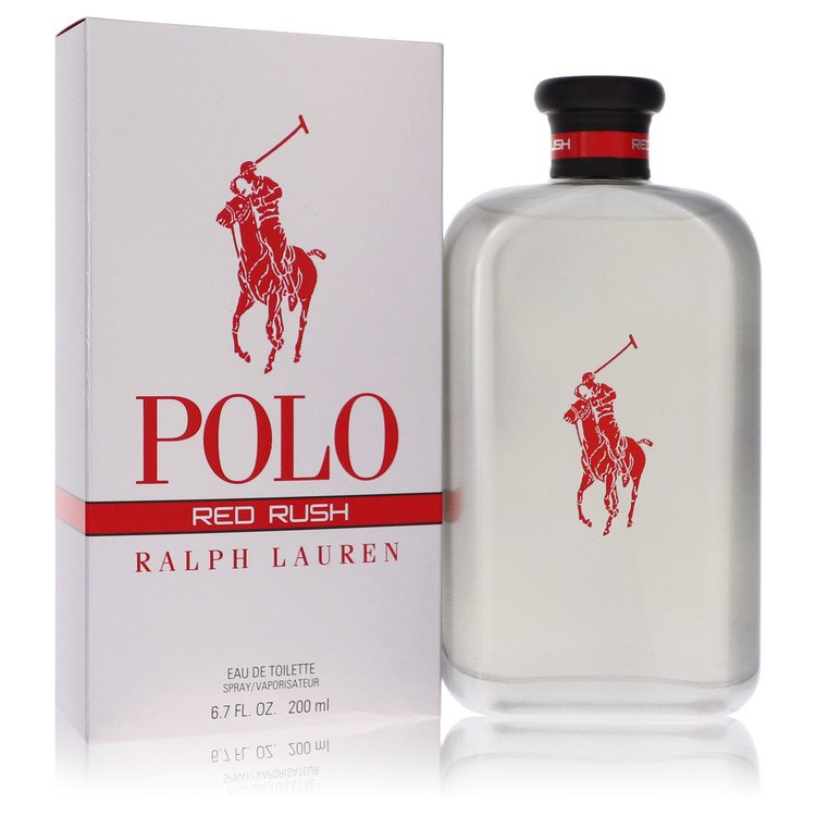 Polo Red Rush Eau De Toilette Spray by Ralph Lauren 200 ml