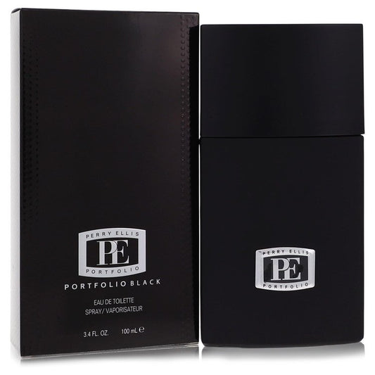 Portfolio Black Eau De Toilette Spray by Perry Ellis 100 ml