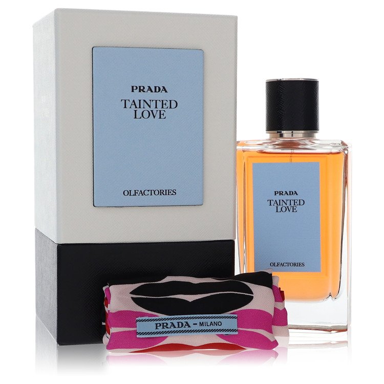 Prada Olfactories Tainted Love Eau De Parfum Spray with Free Gift Pouch by Prada 100 ml