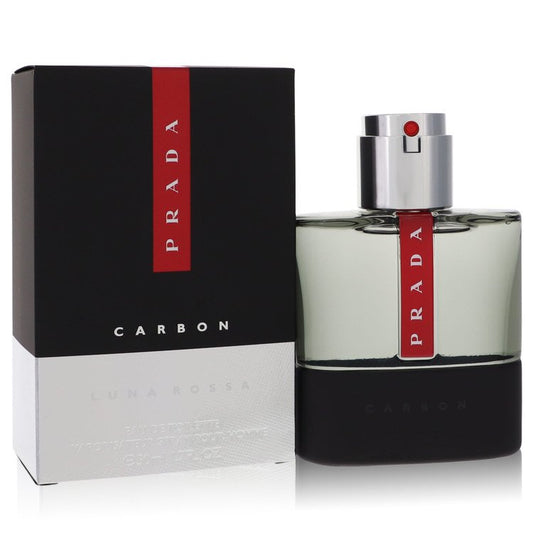 Prada Luna Rossa Carbon Eau De Toilette Spray by Prada 50 ml