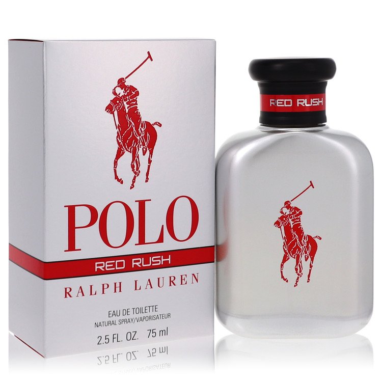 Polo Red Rush Eau De Toilette Spray by Ralph Lauren 75 ml