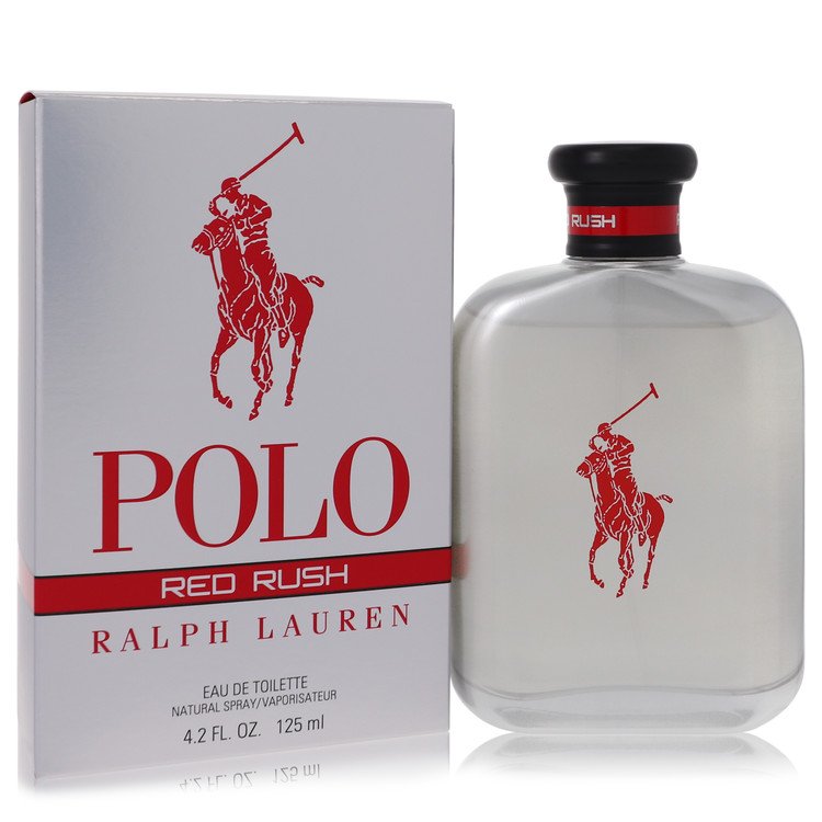 Polo Red Rush Eau De Toilette Spray by Ralph Lauren 125 ml