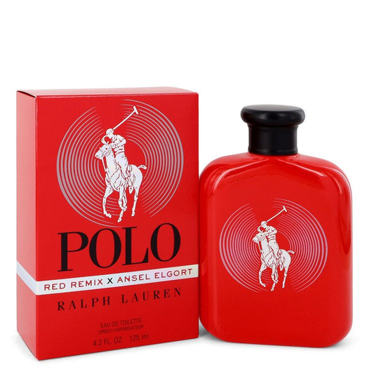 Polo Red Remix Eau De Toilette Spray by Ralph Lauren 125 ml