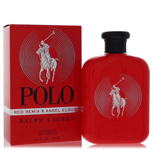 Polo Red Remix Eau De Toilette Spray by Ralph Lauren 125 ml