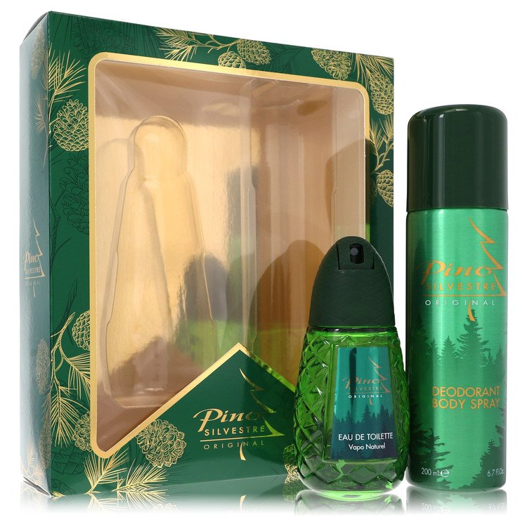 Pino Silvestre Gift Set - 4.2 oz Eau De Toilette Spray + 6.7 oz Body Spray by Pino Silvestre --