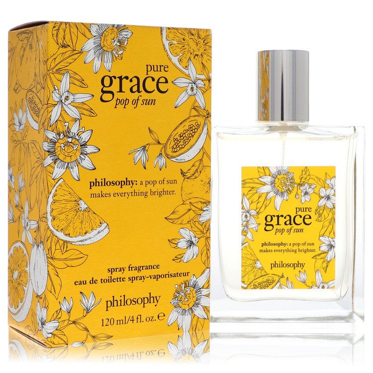 Pure Grace Pop Of Sun Eau De Toilette Spray by Philosophy 120 ml