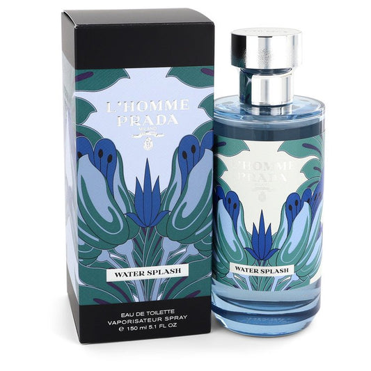 Prada L'homme Water Splash Eau De Toilette Spray By Prada Brands HD