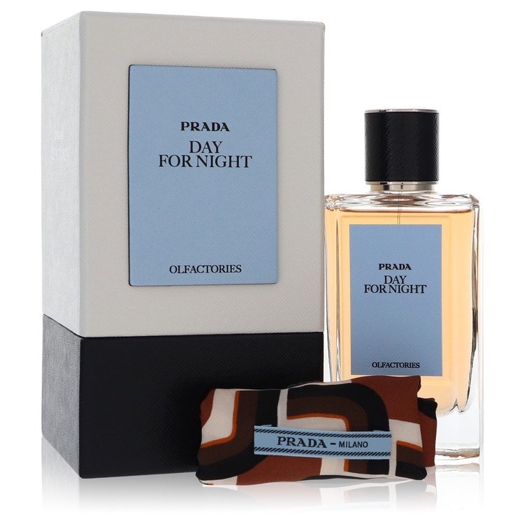 Prada Olfactories Day For Night Eau De Parfum Spray with Free Gift Pouch By Prada Brands HD