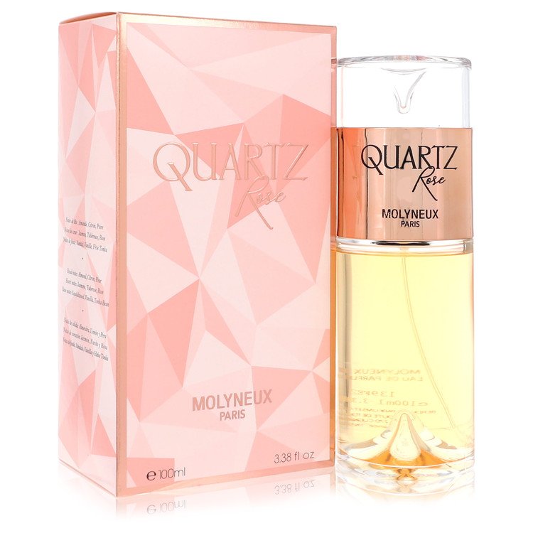 Quartz Rose Eau De Parfum Spray by Molyneux 100 ml